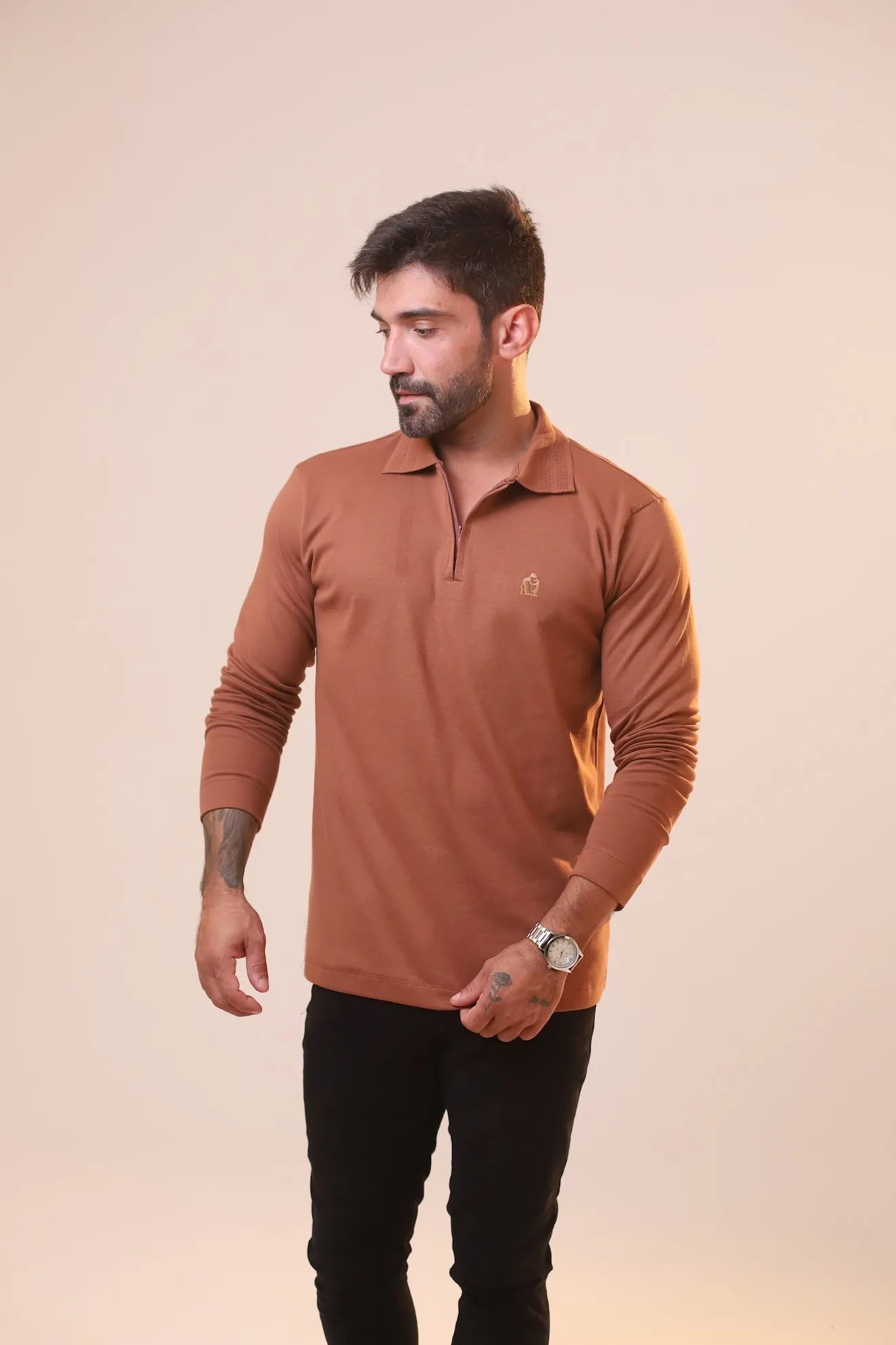 Camiseta Polo Essência Manga Longa