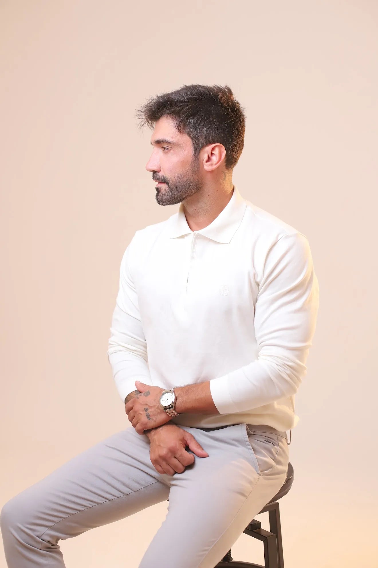 Camiseta Polo Essência Manga Longa